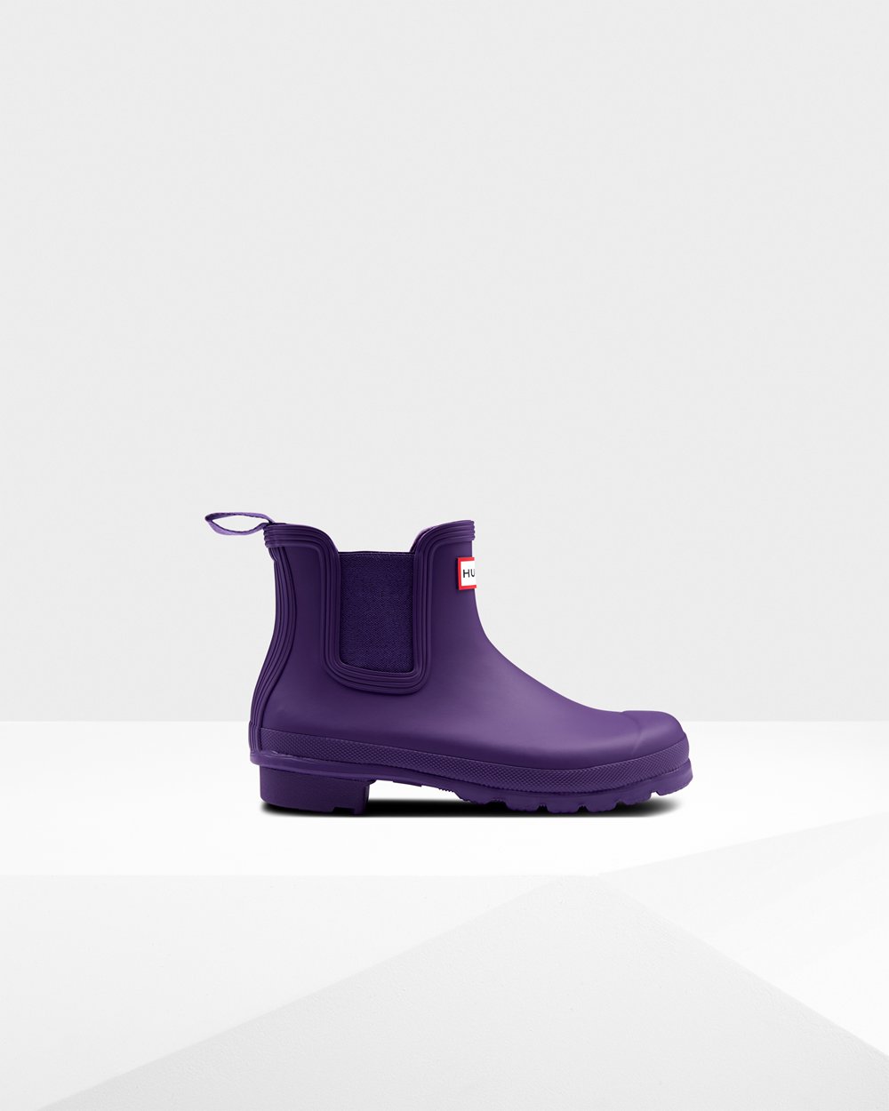 Hunter Original Chelsea Boots - Online Store Womens Blue Purple - JMPYAC285